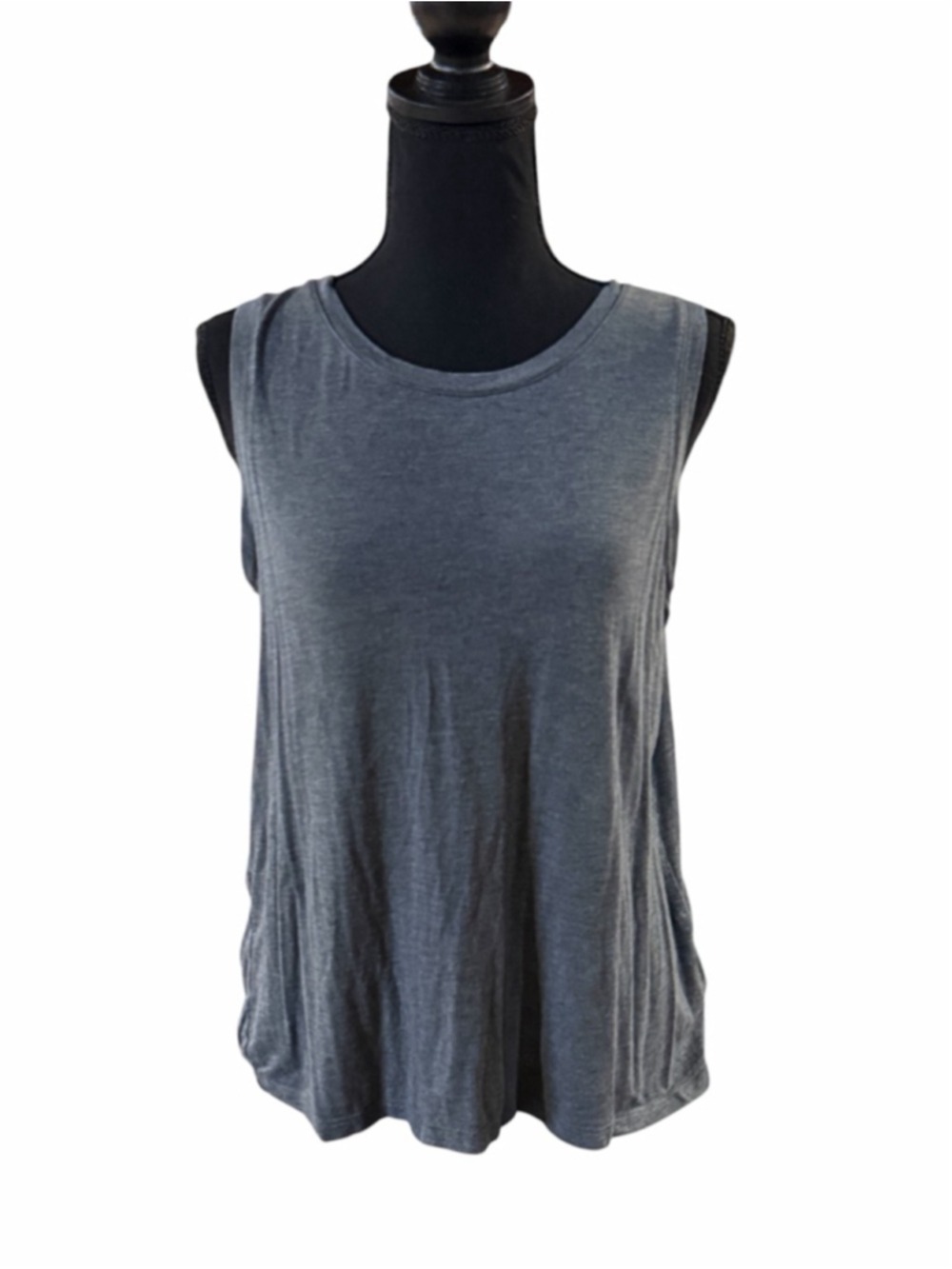 Women's Halogen Gray Sleeveless Tank Top M